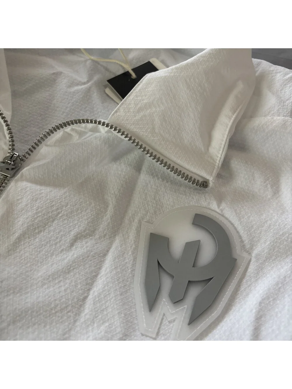 Adidas Texas Tech Patrick Mahomes White Windbreaker Jacket small JY3804 NEW